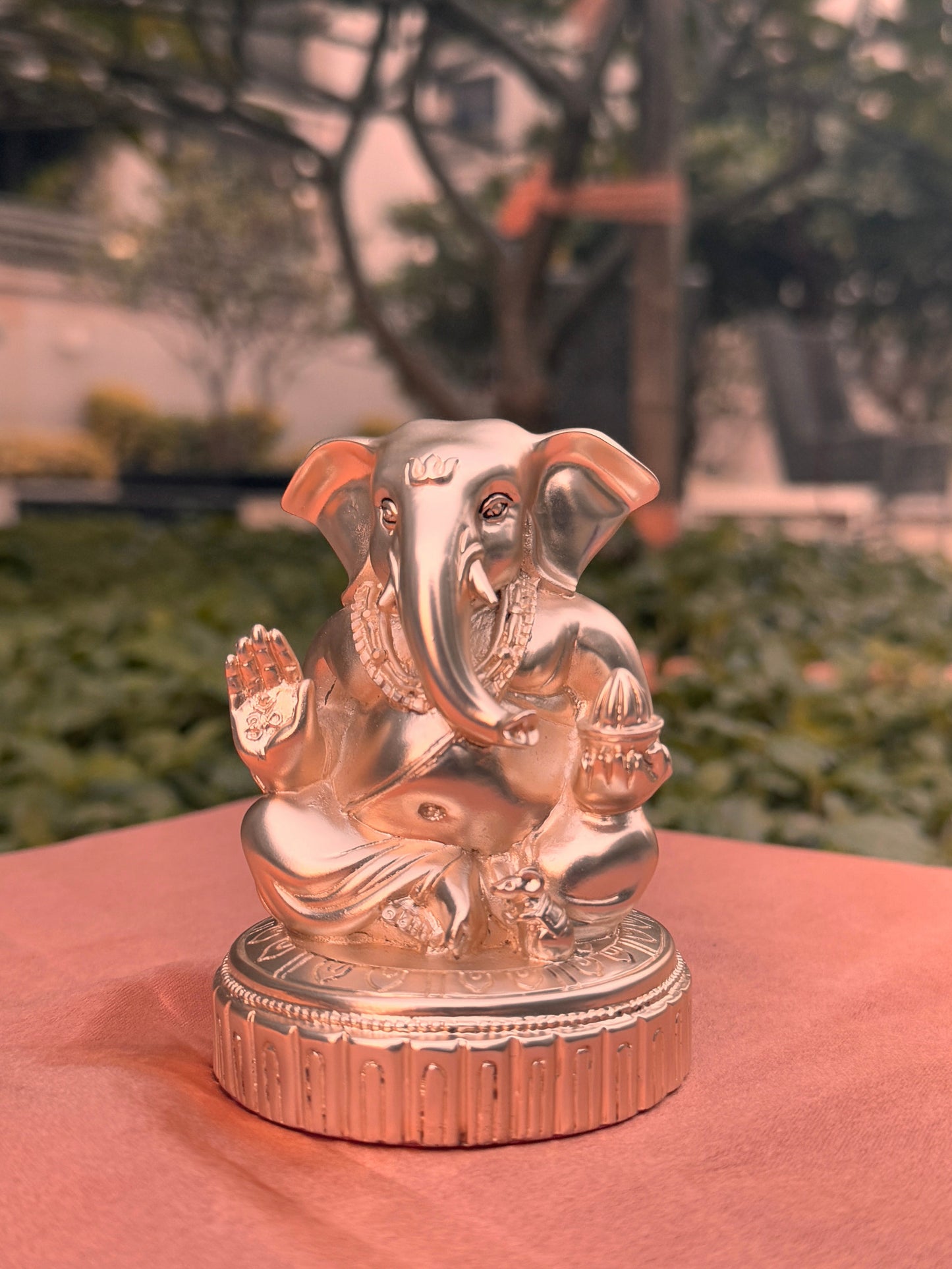Silver Plated Lord Ganesha