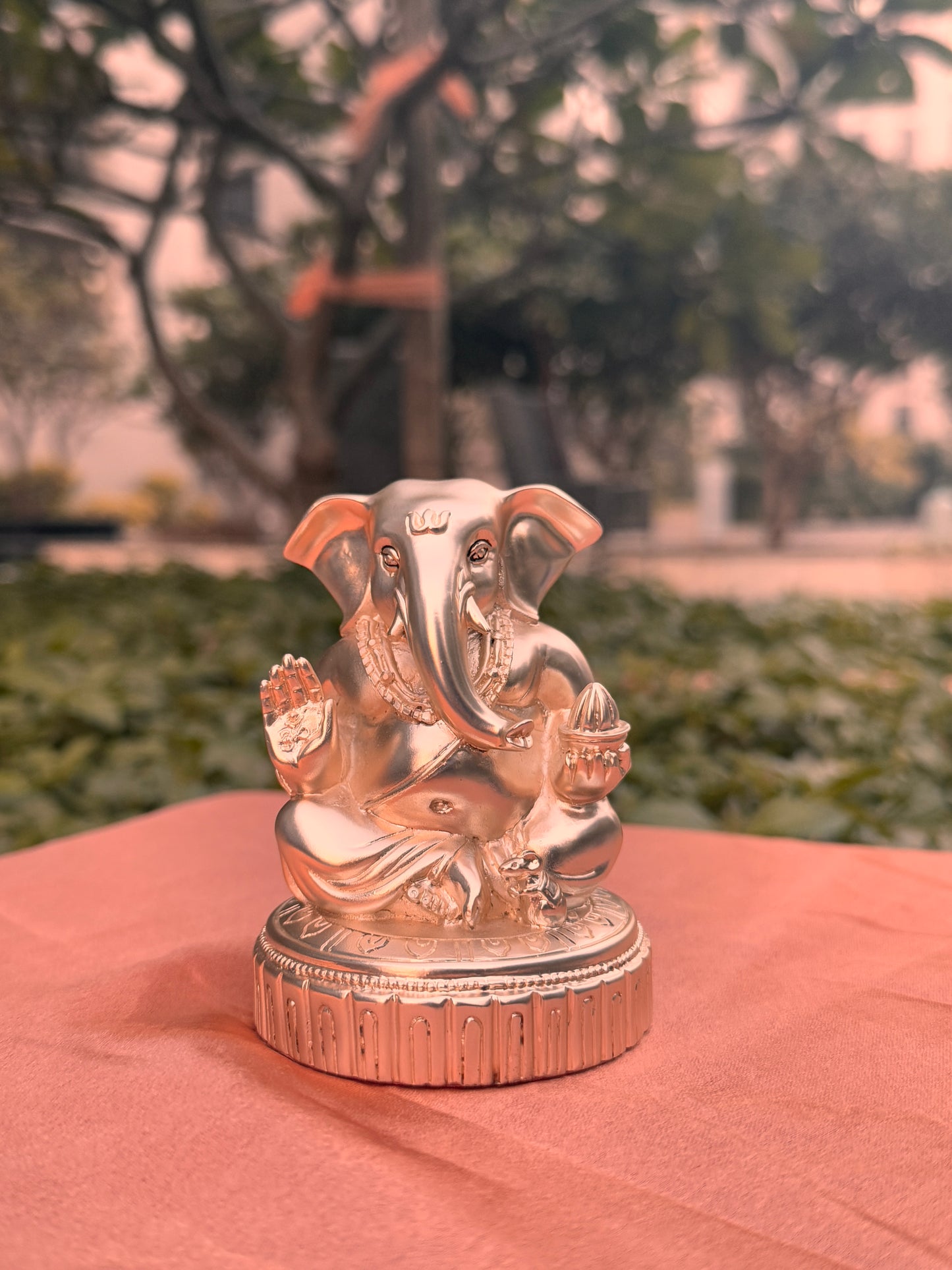 Silver Plated Lord Ganesha