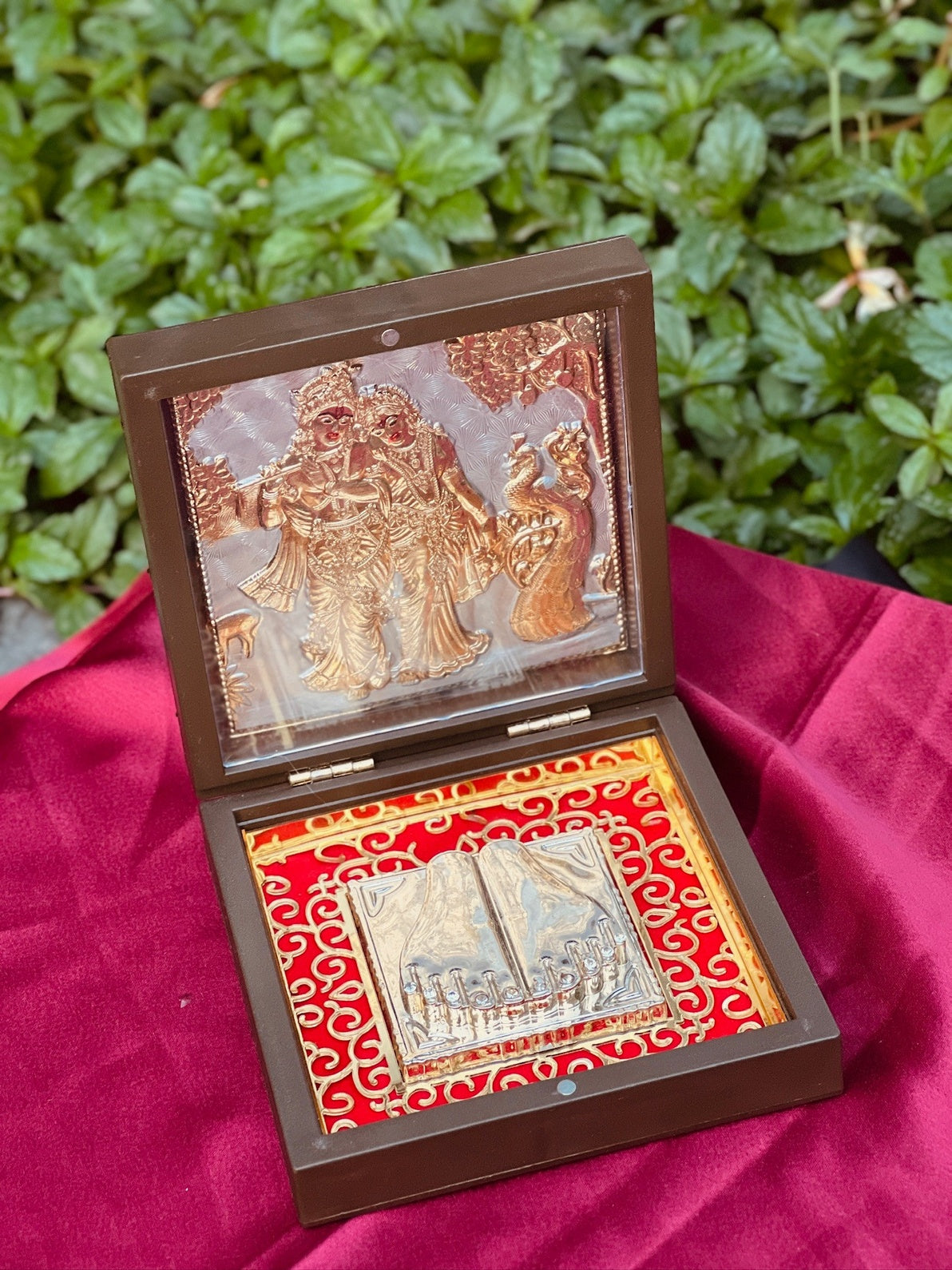 3D Pooja Petti Medium -Radha Krishna