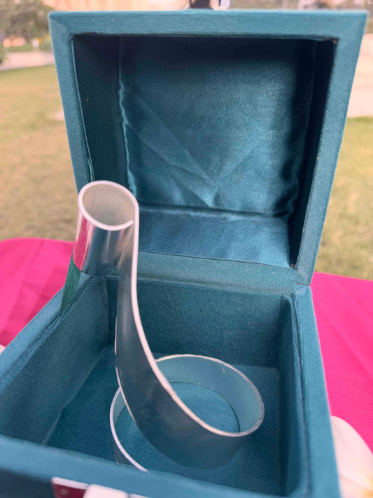 Silver Plated Stylish Pen Stand
