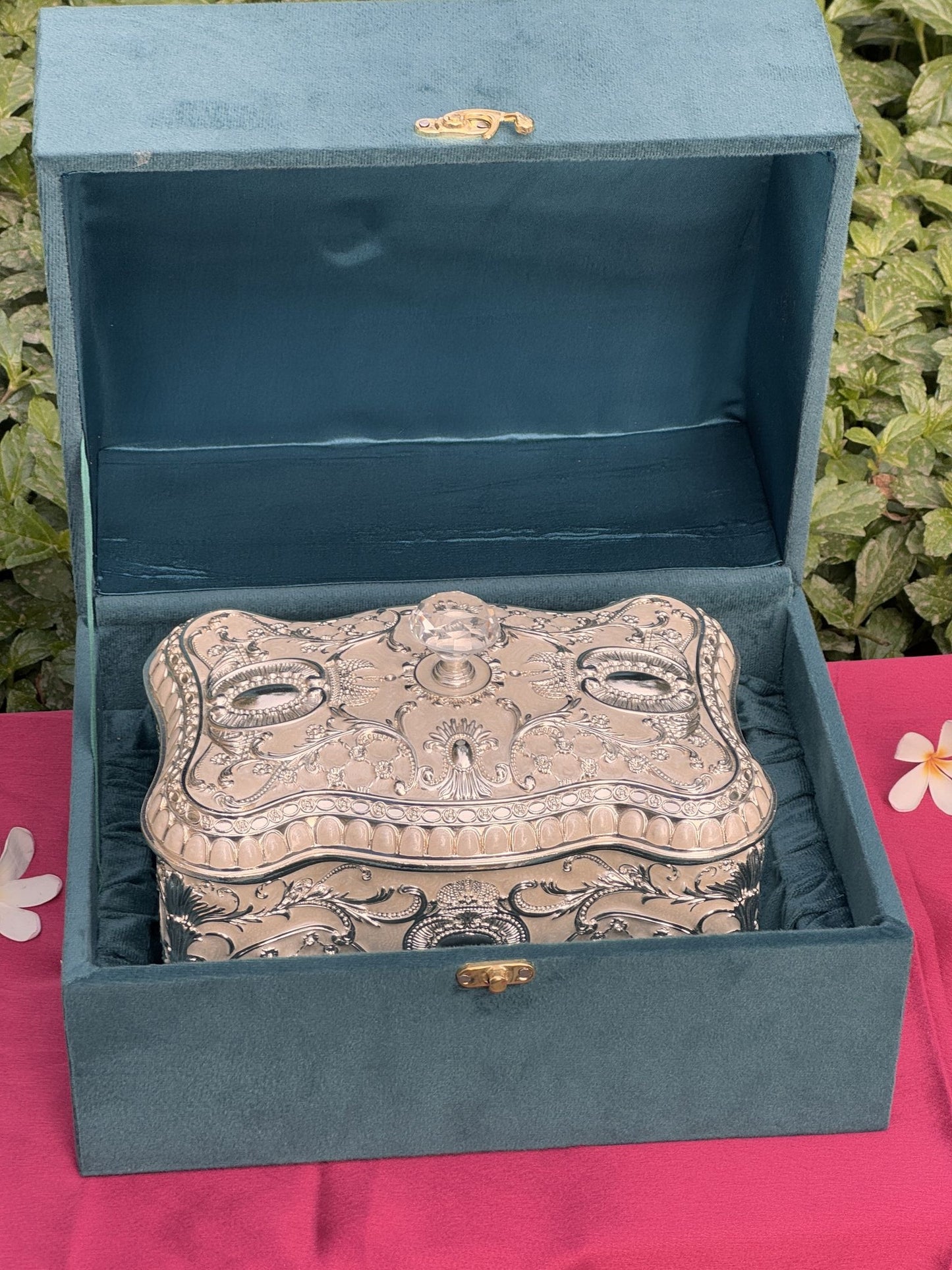 Big Size Jewellery  Box- Orange