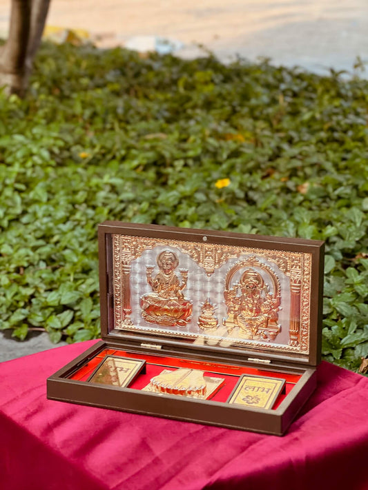 3D Pooja Petti Big-Ganesh Ji Laxmi JI