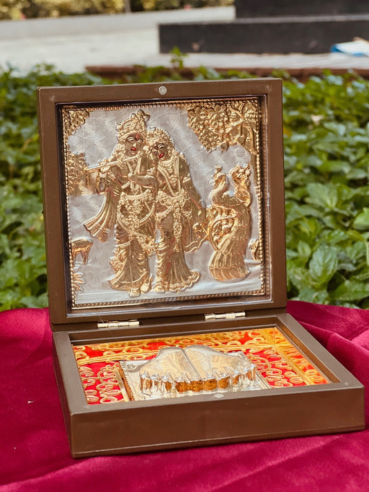 3D Pooja Petti Medium -Radha Krishna