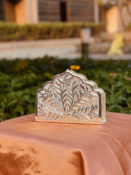Handcraft Silver Plated Tissue Paper Holder