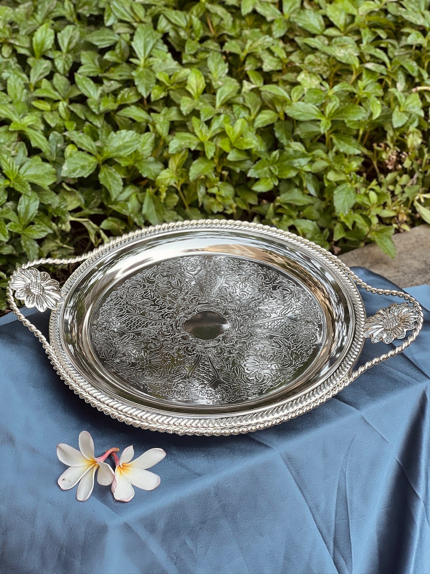 Luxurious Serving Tray with Handle