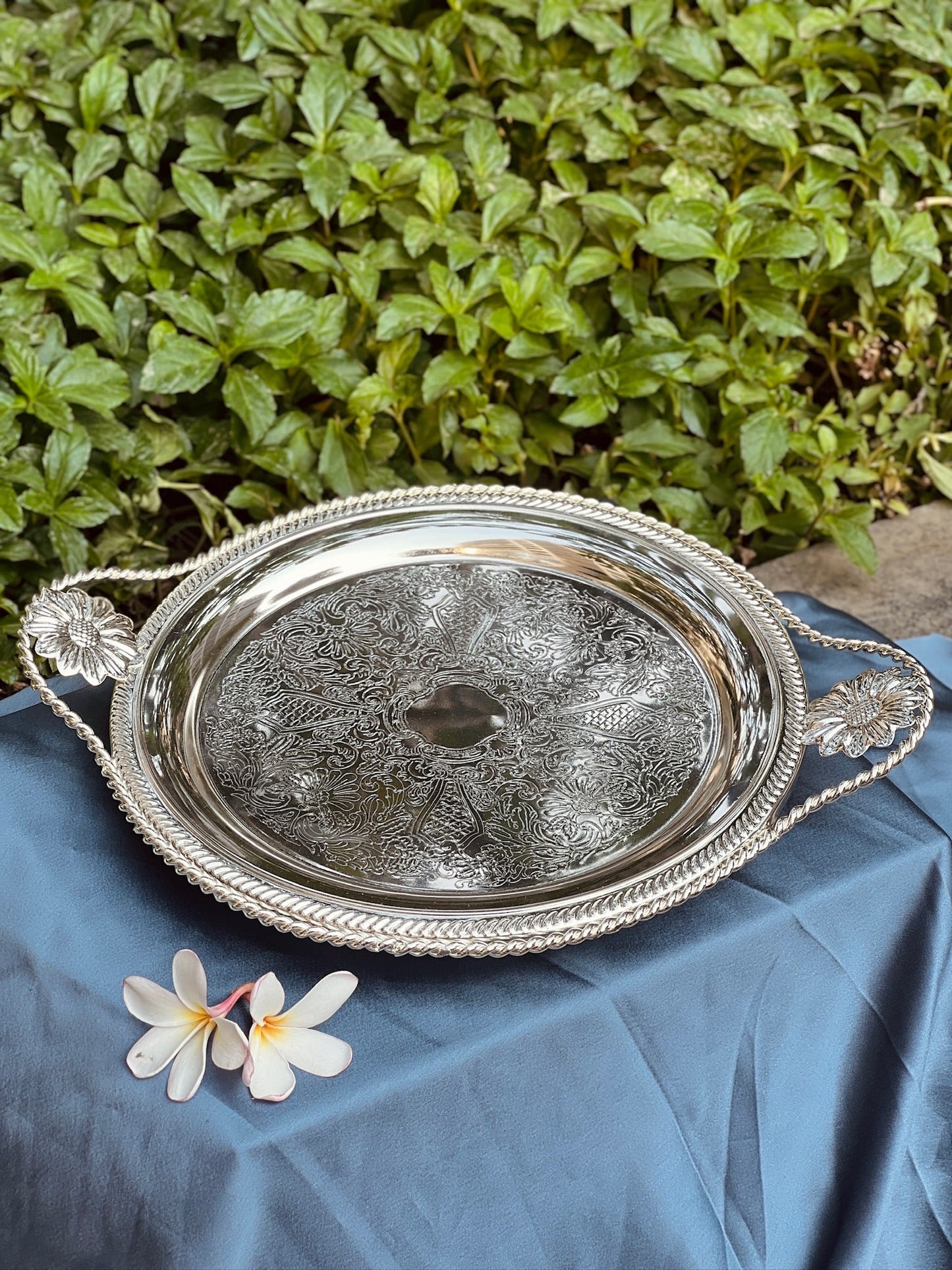 Luxurious Serving Tray with Handle