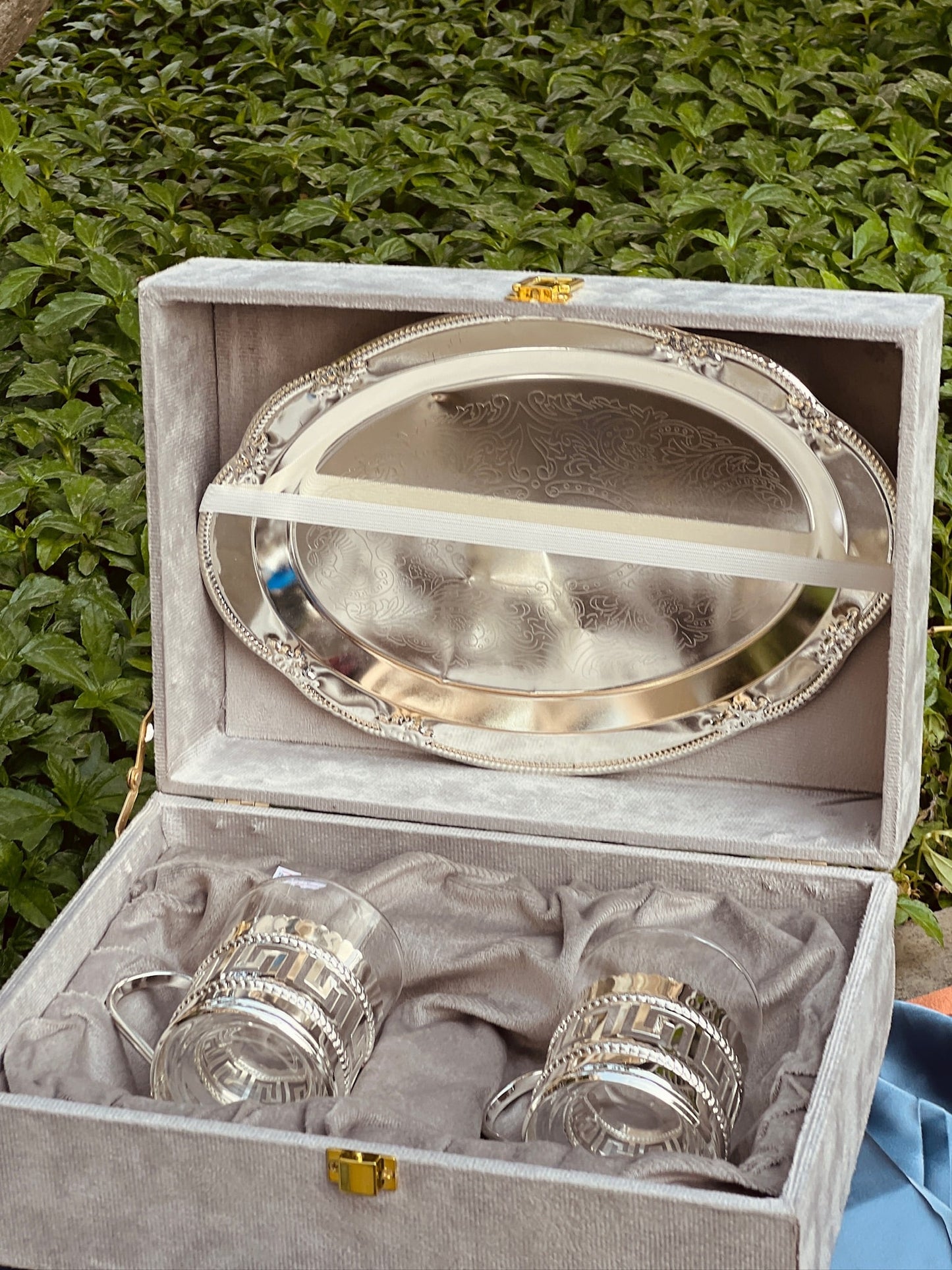 Premium Kahwa Set with tray