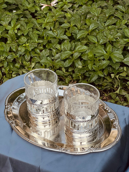 Premium Kahwa Set with tray