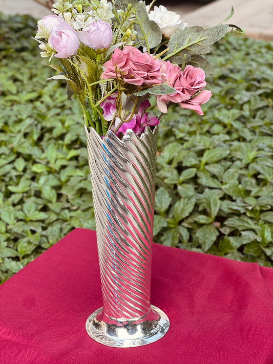 Silver plated Antique Vase